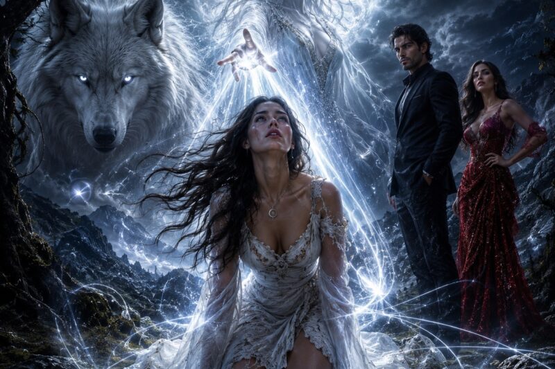 La Expulsaron, la Humillaron y la Dejaron Morir Sola Bajo la Noche Más Cruel… Pero la Diosa de la Luna la Devolvió como la Legendaria Loba Blanca, y Ahora Cada Traidor de la Manada Descubrirá que Algunas Mujeres no Regresan para Suplicar, Sino para Destruirlo Todo