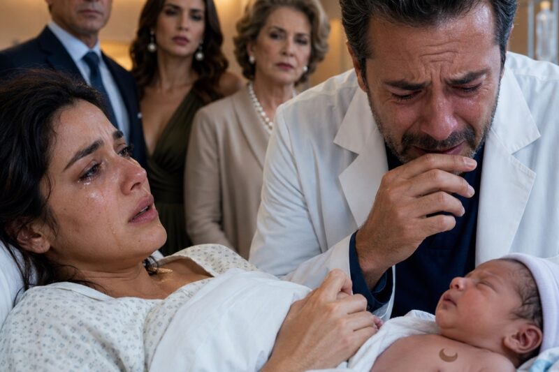 Después del divorcio, ya no tenía a nadie en quien apoyarme. Por el bebé que crecía dentro de mí, me tragué el orgullo y acepté cualquier trabajo que pudiera encontrar. El día que comenzaron las contracciones, manejé yo sola hasta el hospital, temblando en cada semáforo en rojo. Minutos después de que mi hijo llorara por primera vez, el doctor lo miró… y de pronto rompió en llanto.