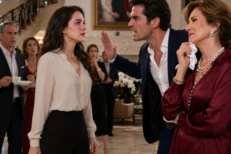 MI SUEGRA ME HUMILLÓ DELANTE DE TODA LA FAMILIA… MI ESPOSO CORRIÓ HACIA MÍ, ME DIO UNA BOFETADA Y GRITÓ: «¡LÁRGATE DE ESTA CASA!» SIN IMAGINAR QUE LOS 200 MIL PESOS MENSUALES QUE RECIBÍA SU MADRE SALÍAN DE MI BOLSILLO… Y QUE ESA MANSIÓN ESTABA A MI NOMBRE