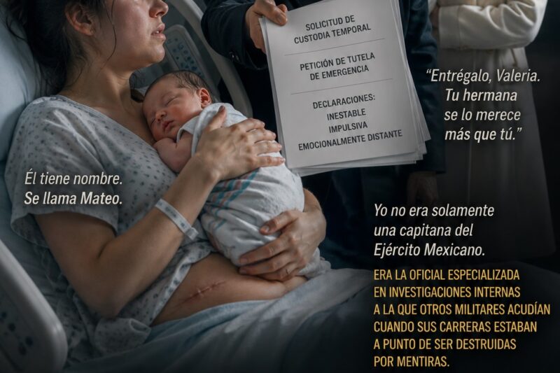 Un día después de dar a luz, mi madre entró a la habitación del hospital cargando unos documentos de custodia en lugar de flores. Mi hijo dormía sobre mi pecho cuando ella dijo: