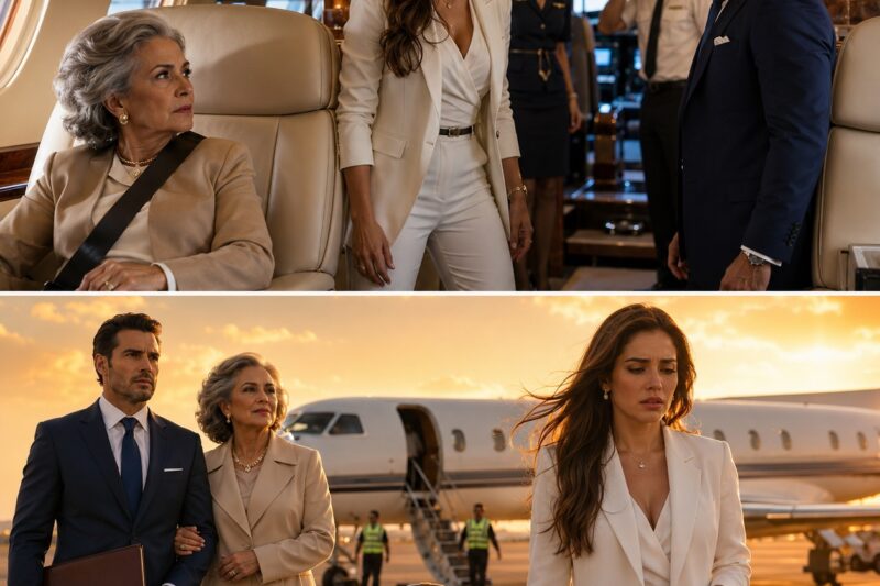 MI ESPOSA GOLPEÓ A MI MADRE DENTRO DE UN JET PRIVADO PORQUE NO LE CEDIÓ EL ASIENTO PRINCIPAL. SUBÍ AL AVIÓN JUSTO CUANDO EL PILOTO SE QUITABA LOS AUDÍFONOS Y TODO CAMBIÓ PARA SIEMPRE.
