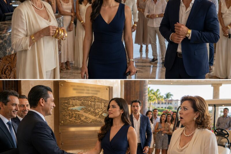 Mi Suegra Me Dejó Fuera del Resort Familiar para Humillarme… Sin Imaginar que Todo el Complejo Existía Gracias a Mi Trabajo