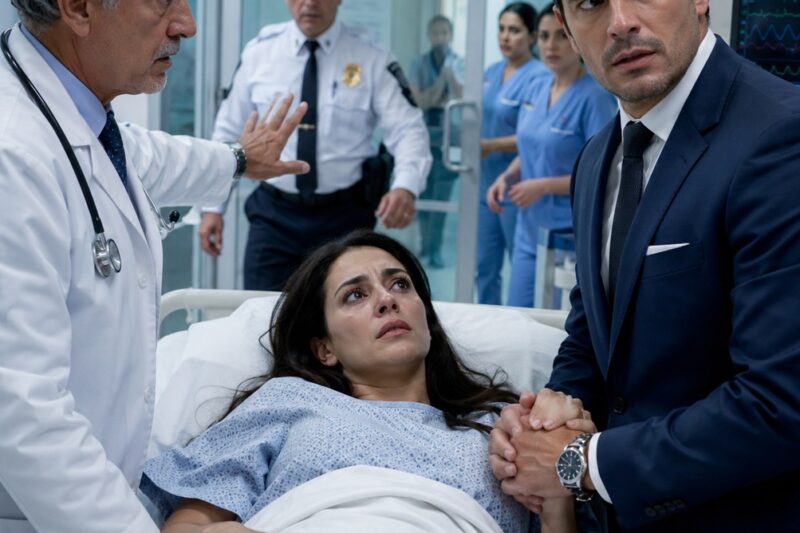 Mi esposo me controlaba y maltrataba todos los días. Un día me desmayé. Me llevó al hospital y montó una escena perfecta: “Se cayó por las escaleras”. Pero no esperaba que el médico reconociera señales que solo un profesional entrenado podía detectar. El doctor no me preguntó nada; miró directamente al guardia de seguridad y dijo: “Cierren la puerta. Llamen a la policía”.