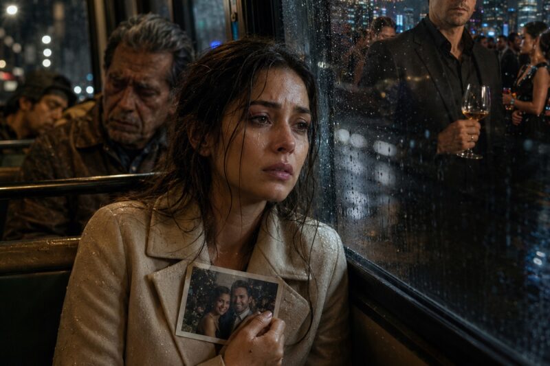El Jefe del Cartel Ignoró la Llamada de Medianoche de Su Esposa — Minutos Después, La Encontraron Sola en un Autobús Bajo la Lluvia…