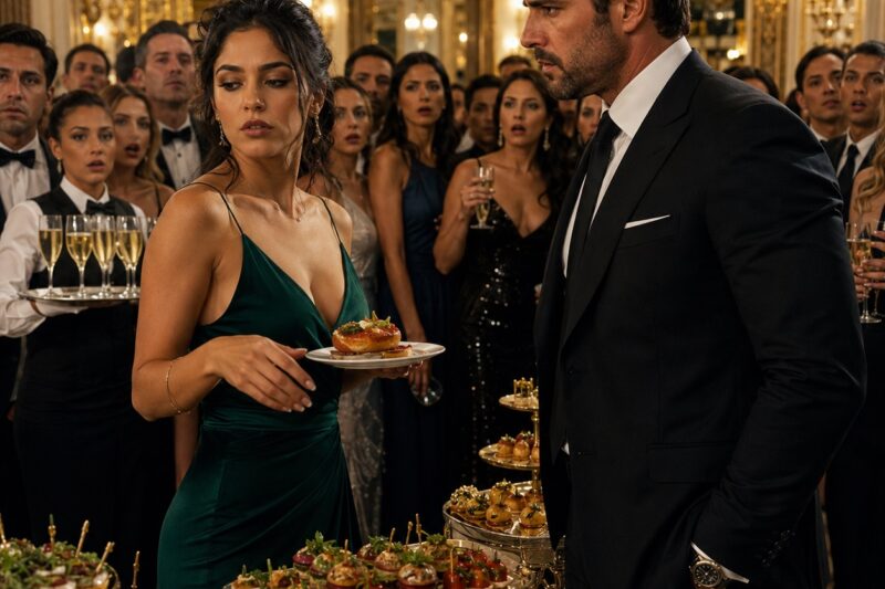 Camila Ortega jamás imaginó que su vida cambiaría por completo la noche en que ignoró al hombre más poderoso y temido de México simplemente porque estaba bloqueando el acceso a la mesa de canapés.