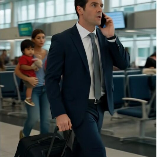 Él Le Dijo Que Criara A Los Bebés Sola — Dieciocho Meses Después, Al Ver Tres Caritas En El Aeropuerto, No Pudo Respirar
