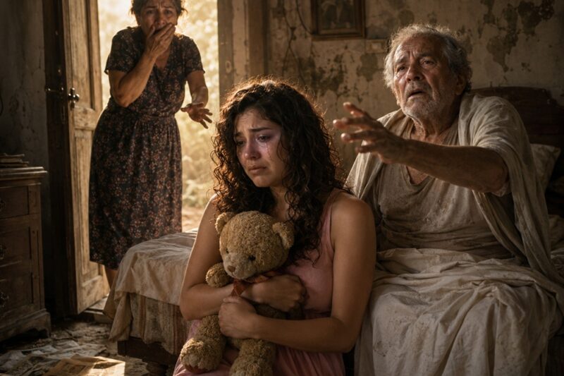 La abuela llegó sin avisar y encontró a su nieta encerrada en una habitación oscura junto a un anciano desorientado: “¡Yo no soy esa niña!”, gritaba la pequeña mientras todos fingían que no pasaba nada.