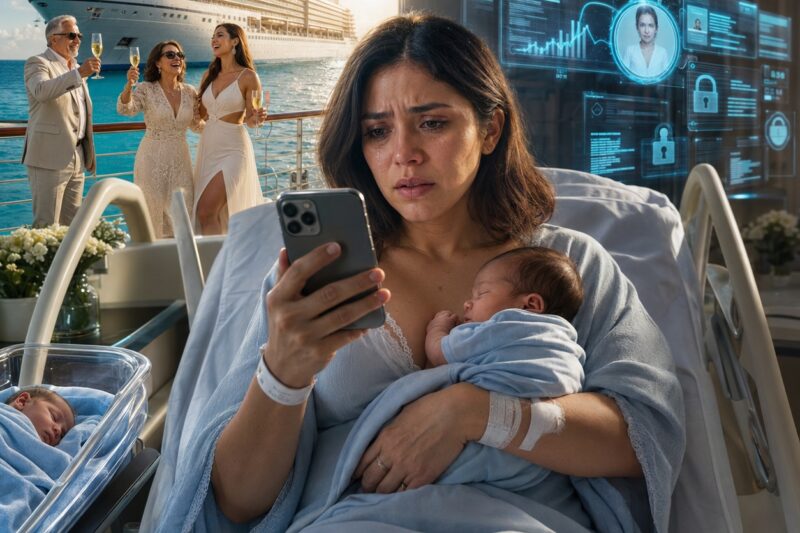 Mientras sostenía a mi recién nacido después de una cesárea, les envié un mensaje a mis padres: “Por favor, ¿alguien puede venir a ayudarme?”.