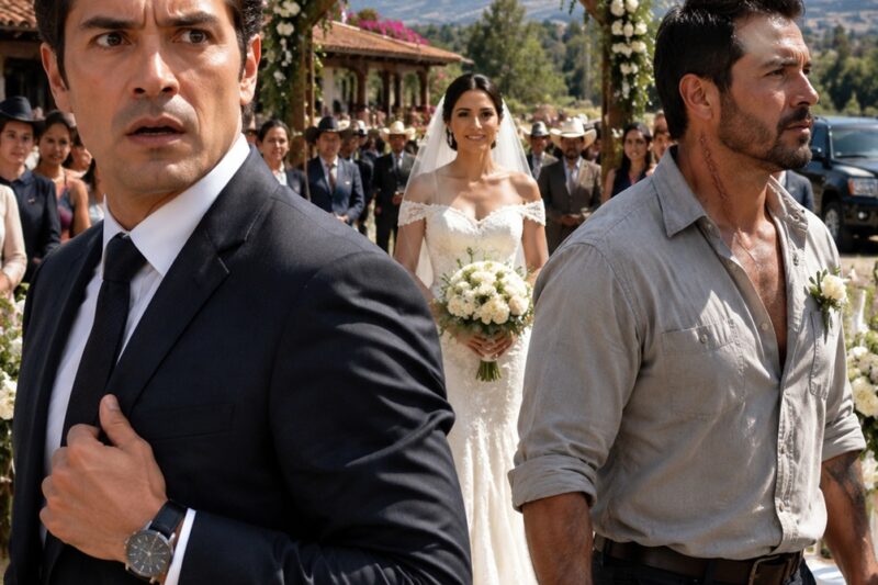 Cuando Supe Que Mi Exesposa Iba A Casarse Con Un Maestro De Obra De Un Pequeño Pueblo Del Estado De México, Fui A Su Boda Esperando Verla Arrepentida. Pero Cuando Vi Al Novio Entrar Cojeando, Con Una Cicatriz Cruzándole El Cuello, Sentí Que Mi Traje De Diseñador Pesaba Como Una Condena… Porque Ese Hombre Era El Secreto Que Yo Había Enterrado Diez Años Atrás.
