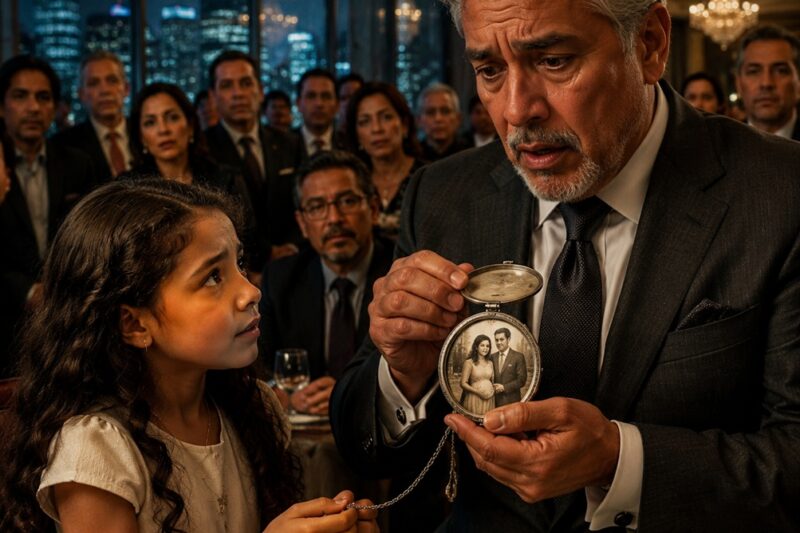 Una Niña Corrió Hasta El Jefe Más Temido De La Ciudad Gritando: “¡Están Golpeando A Mi Mamá!”… Pero El Relicario Ensangrentado Que Traía Reveló Un Secreto Que Había Permanecido Oculto Durante Treinta Años
