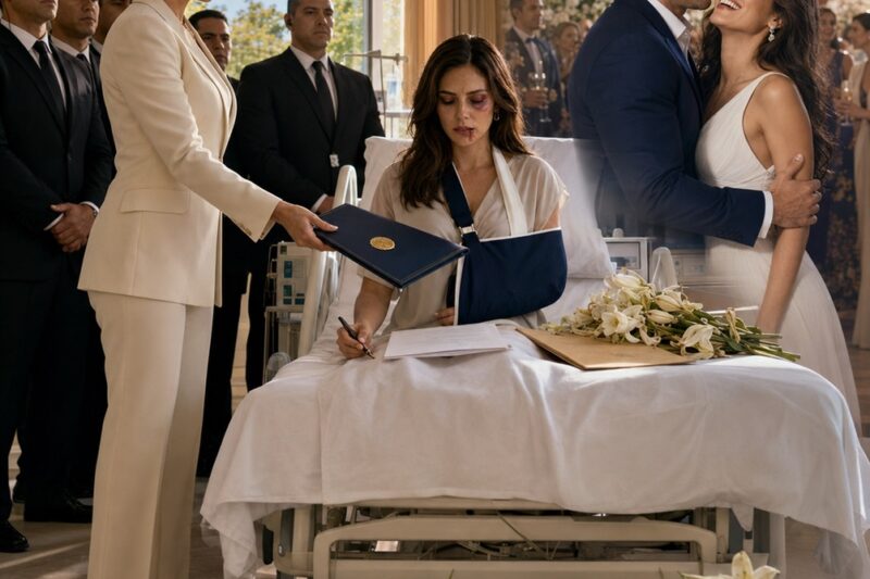 Mi esposo envió a sus hombres para “darme una lección”… luego mandó flores al hospital, sin imaginar que aquella falsa disculpa sería el inicio de su caída