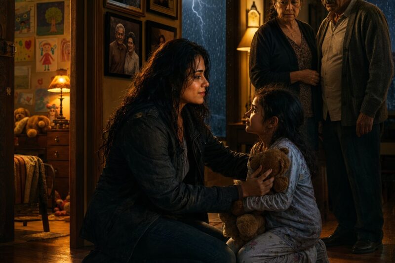 La llamada de medianoche de mi sobrina de seis años me heló la sangre: “Tía Natalia, por favor… ayúdame. Me encerraron. Tengo mucha hambre. Tengo miedo”. Mis propios padres gastaban el dinero destinado a ella mientras la dejaban sola en un cuarto oscuro. No grité. Actué. Y al día siguiente, todas sus mentiras comenzaron a derrumbarse…