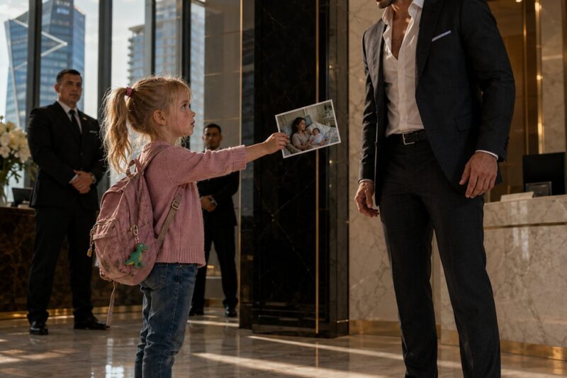 El CEO No Tenía Idea De Que Tenía Una Hija—Hasta Que Una Niña Tocó La Puerta Y Le Dijo: «Papá, Despediste A Mamá»…