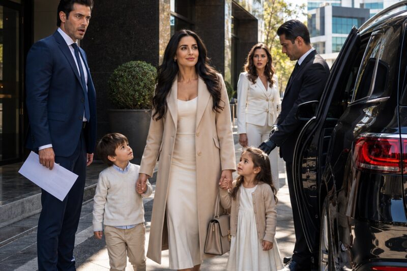 Cinco minutos después de firmar el divorcio, abordé un vuelo con mis dos hijos rumbo al extranjero. Exactamente al mismo tiempo, toda la familia de mi exesposo llenaba una clínica privada, ansiosa por conocer el resultado del ultrasonido de su amante. Pero cuando el médico finalmente habló, el silencio se apoderó de la habitación