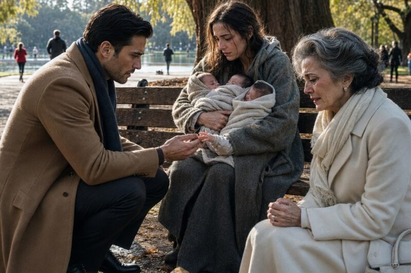 ENCONTRÉ A MI EXNOVIA DURMIENDO EN EL BOSQUE DE CHAPULTEPEC CON TRES BEBÉS… Y ENTONCES MI MADRE CONFESÓ QUE ERAN MIS HIJOS