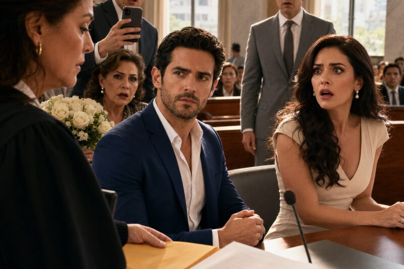 Mi esposa me llamó “sirviente” frente a la jueza y juró que jamás permitiría que un hombre como yo criara a su hija. Todos creyeron que perdería la custodia… hasta que la jueza abrió un sobre entregado aquella misma mañana y la primera persona que dejó de respirar fue ella.