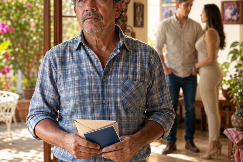 A mis 52 años recibí una herencia inesperada. Quería compartirla con mi familia… hasta que escuché a mi hijo y a mi nuera planeando cómo deshacerse de mí.