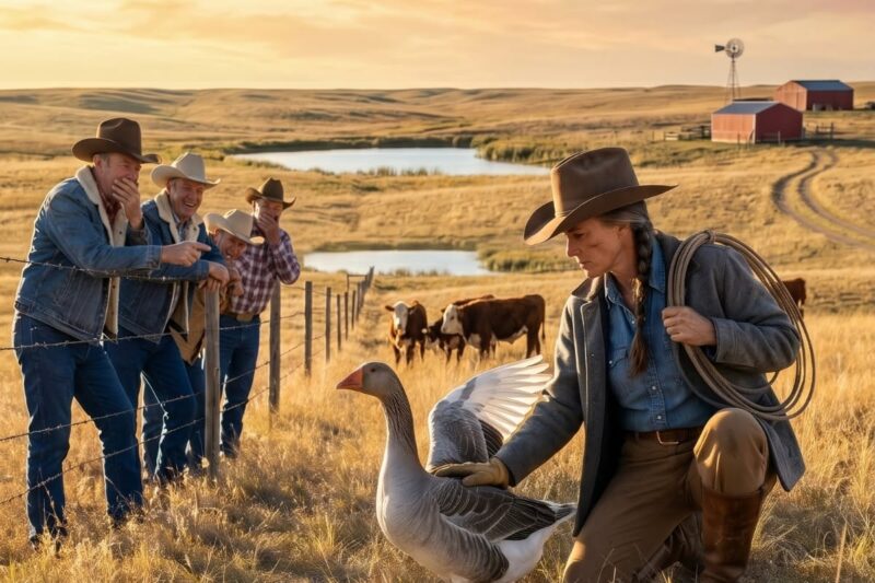 Se rieron cuando puso gansos con las vacas; 12 años después, todos querían estar allí.