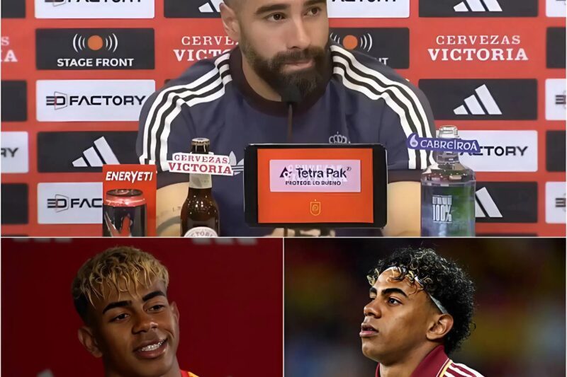 « GUERRE CIVILE À LA ROJA ! » Dani Carvajal pète les plombs et exige l’expulsion immédiate du jeune prodige Lamine Yamal : « C’est lui ou moi, tranchez maintenant ! ». UN SILENCE DE MORT paralyse l’Espagne à quelques jours du Mondial 2026. PERSONNE NE S’Y ATTENDAIT, le sabotage interne est total. Le choc Barça-Real embrase tout. TOUT S’EFFONDRE.