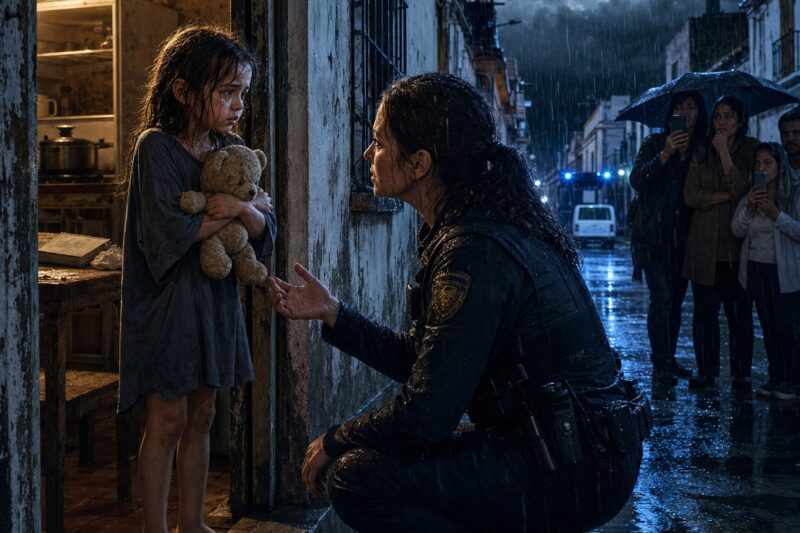 “Papá dijo que volvía en media hora”… Una niña llamó sola al 112 tras cuatro días sin comer, pero cuando la policía encontró la bolsa de medicinas bajo la lluvia, todos entendieron que aquel padre no había abandonado a su hija