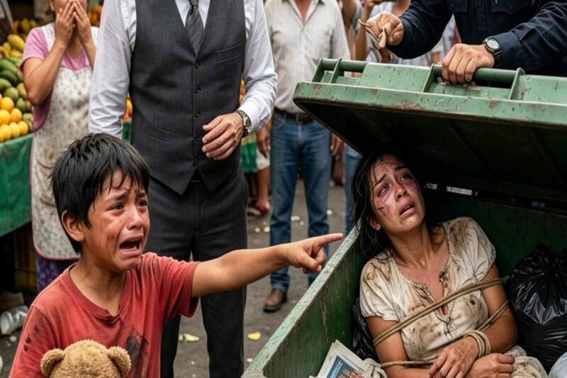 El niño que durmió junto a la basura porque juraba que su mamá seguía viva… y destapó la traición más cruel de su propia familia