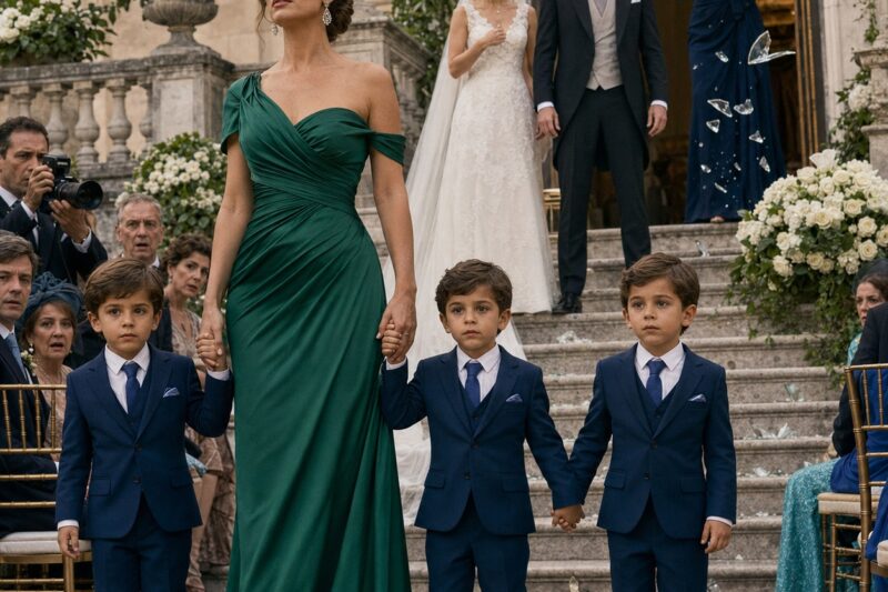 La invitaron a la boda de su exmarido para humillarla ante toda la alta sociedad de Madrid, pero nadie imaginó que llegaría con tres niños idénticos a él y una verdad capaz de destruir el apellido Aranda en una sola noche