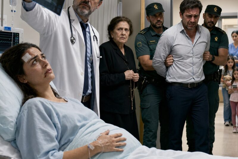 Le gritó que era una maldición por no darle un hijo varón, pero en urgencias un médico miró la radiografía, descubrió siete años de golpes y dijo la frase que destruyó para siempre la mentira de aquella familia del pueblo donde todos preferían cerrar las persianas y mirar hacia otro lado