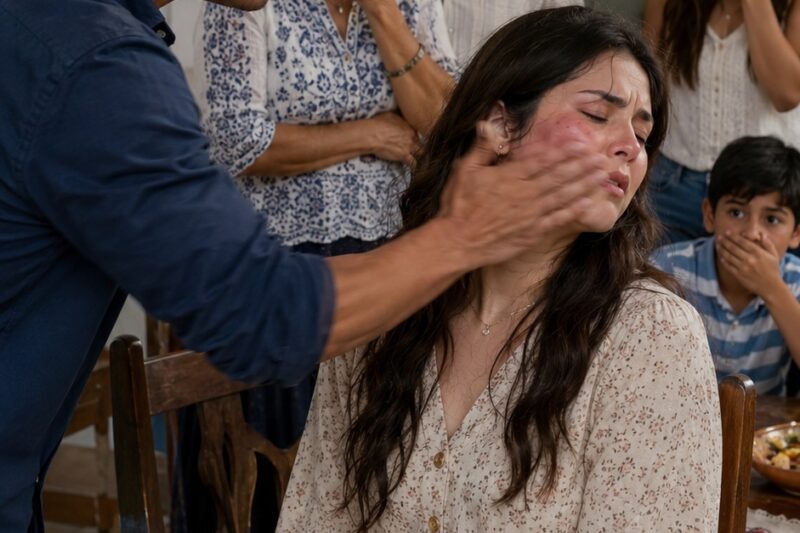 Le dieron 6 cachetadas frente a su hijo… y 3 días después ella les quitó la casa sin decir una sola grosería