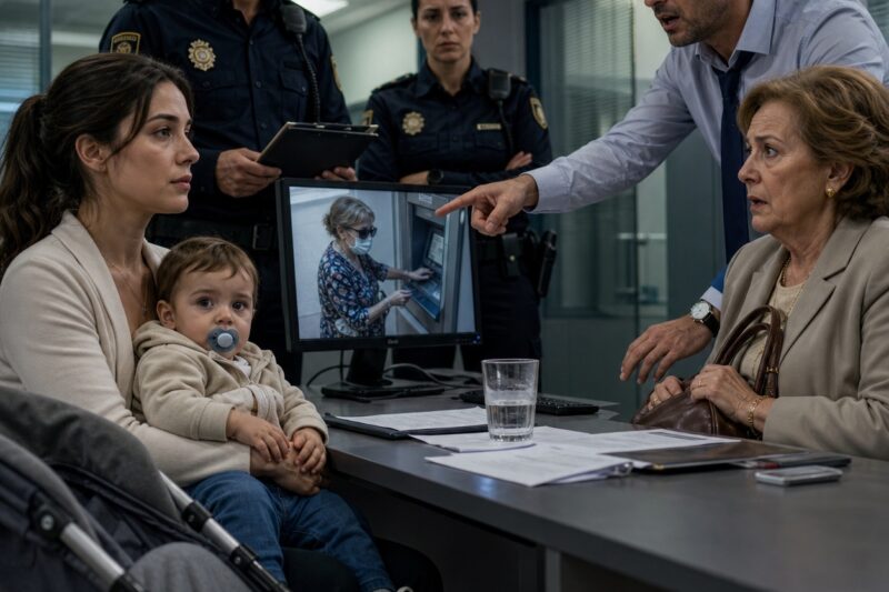 Mi suegra me acusó de robarle 45.000 euros y mi marido me pidió que “no montara un escándalo”; entonces llamé a la Policía, y la cámara del banco mostró una verdad que rompió a toda la familia