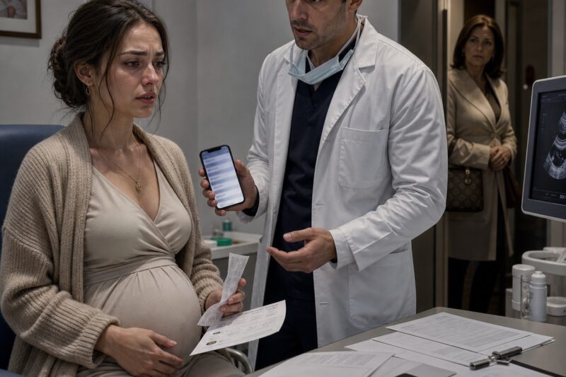 Fui a una clínica de Madrid para interrumpir mi embarazo porque creía que mi marido ya no me quería, pero el médico que bajó la mascarilla era él… y una transferencia falsa destrozó a toda su familia