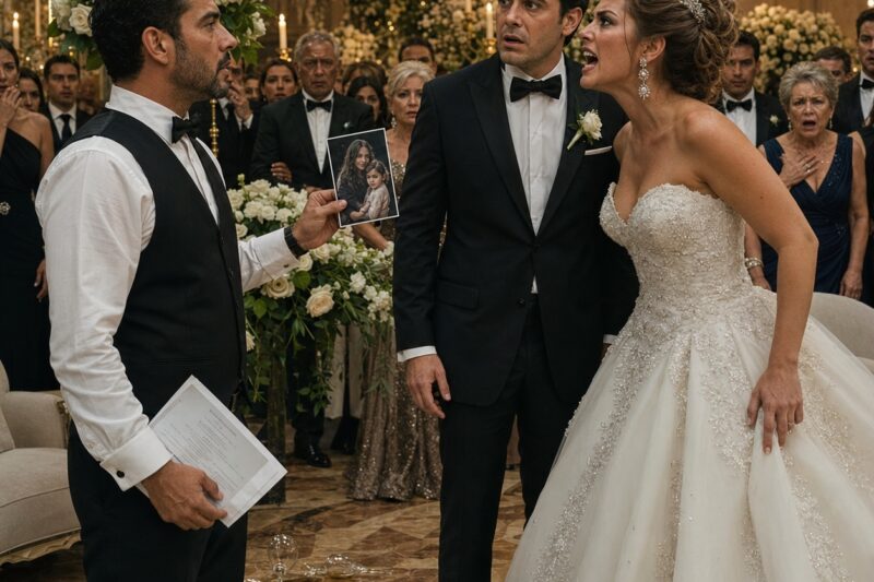 La novia humilló al camarero durante la boda… entonces él reveló un secreto que destruyó la ceremonia