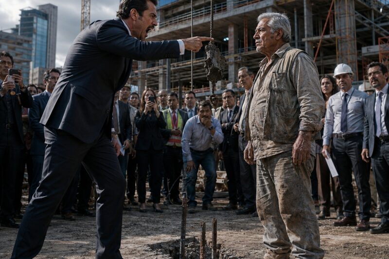El empresario insultó al albañil frente a sus empleados… sin saber que había construido todo su imperio