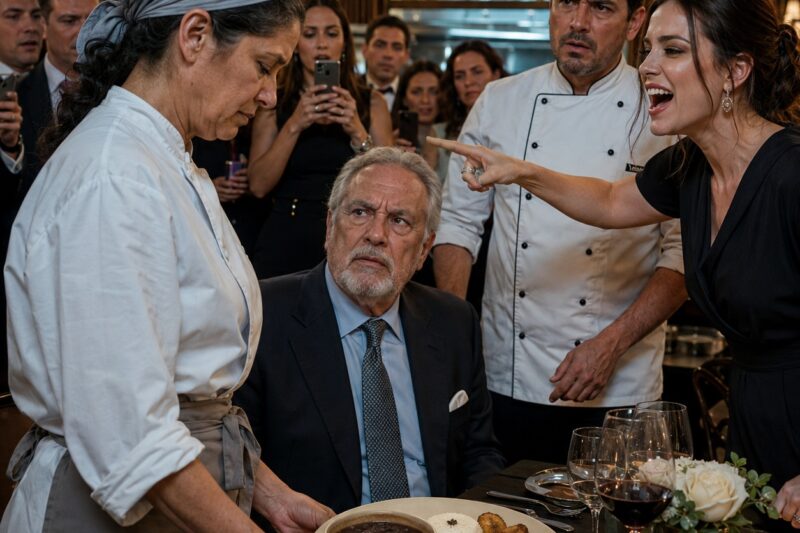 Humillaron a la cocinera por servir un plato sencillo… sin saber que era una chef famosa desaparecida