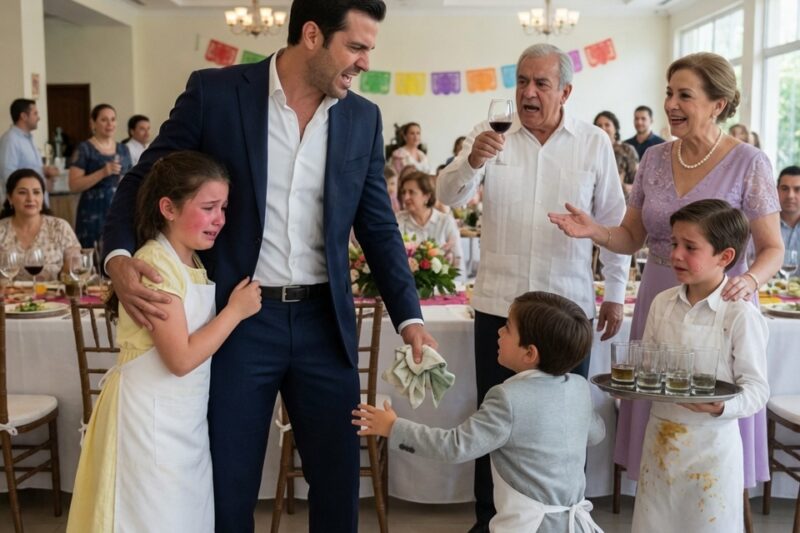 Durante años soportó insultos de sus padres para no romper la familia, pero al ver a sus hijos llorando con delantales puestos, entendió que la sangre también puede traicionar