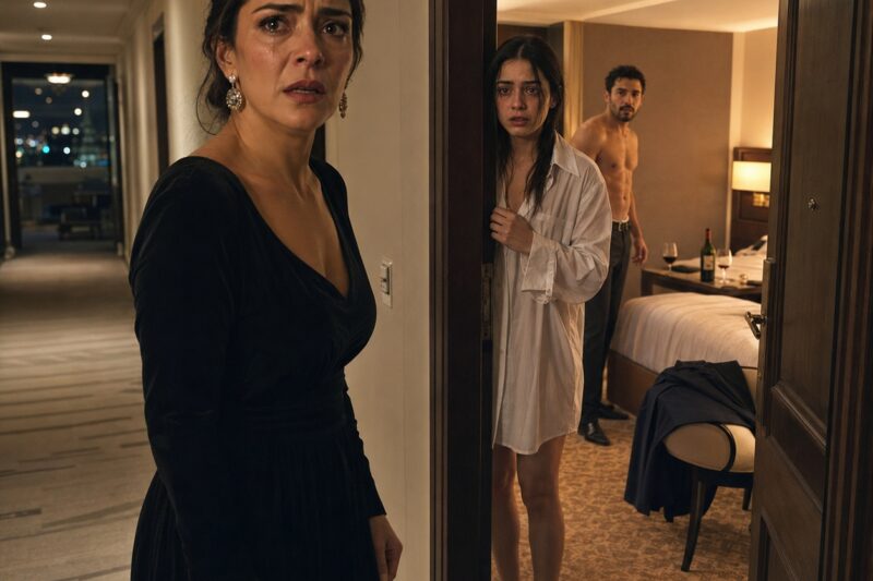 Seguí a mi esposo hasta un hotel de Ciudad de México… pero la mujer que abrió la puerta era mi propia hermana