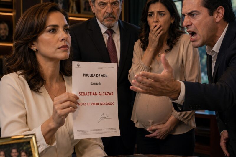 El empresario dejó a su esposa por su secretaria… pero una prueba de ADN destruyó todos sus planes