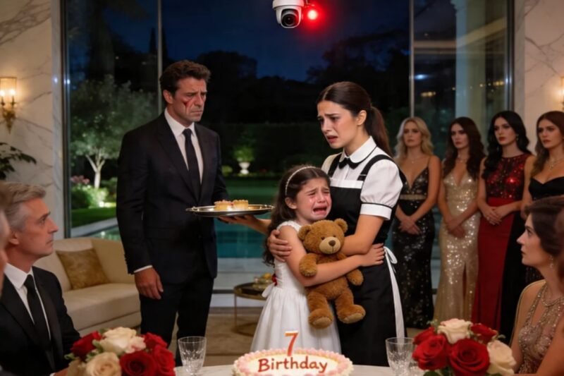 En el séptimo cumpleaños de su hija, un millonario de La Moraleja presentó a cinco mujeres ricas para que eligiera una nueva madre, pero la niña corrió hacia la empleada doméstica y pidió que revisaran las cámaras