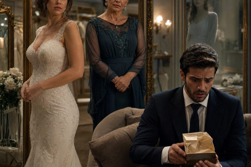 TRES AÑOS DESPUÉS DE MI MUERTE, MI HERMANA SE PUSO EL VESTIDO DE NOVIA QUE ÉL ME HABÍA PROMETIDO, MI MADRE OCULTÓ LA VERDAD CON UNA MENTIRA PERFECTA, Y UNA CAJA PROGRAMADA LLEGÓ JUSTO ANTES DEL “SÍ, QUIERO” PARA DESTRUIRLO TODO