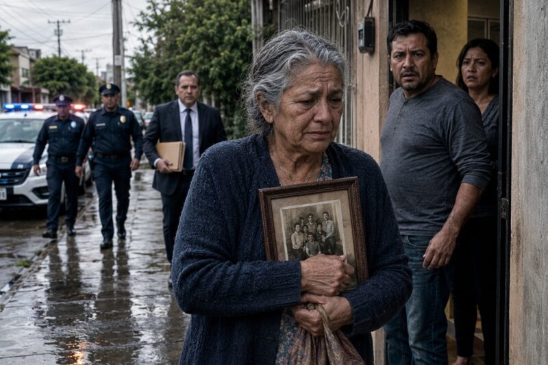 El hijo cerró la puerta con llave, impidiendo que su madre entrara en la casa… pero a la mañana siguiente, aparecieron la policía y los abogados.