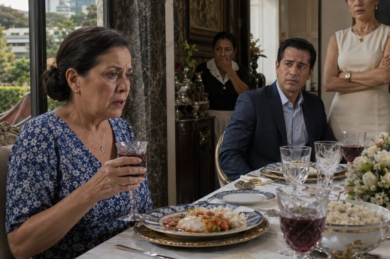Mi hijo me invitó a comer después de meses sin verme, pero cuando encontré una nota escondida bajo el plato entendí que no quería recuperar a su madre… quería quitarme mi casa antes de que la deuda lo destruyera