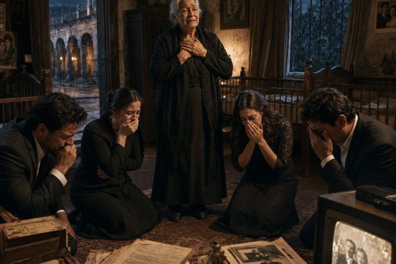 Los niños se disputaban la antigua hacienda de sus padres… hasta que se abrió la puerta cerrada de la habitación, revelando un secreto de tres años. Todos se arrodillaron.