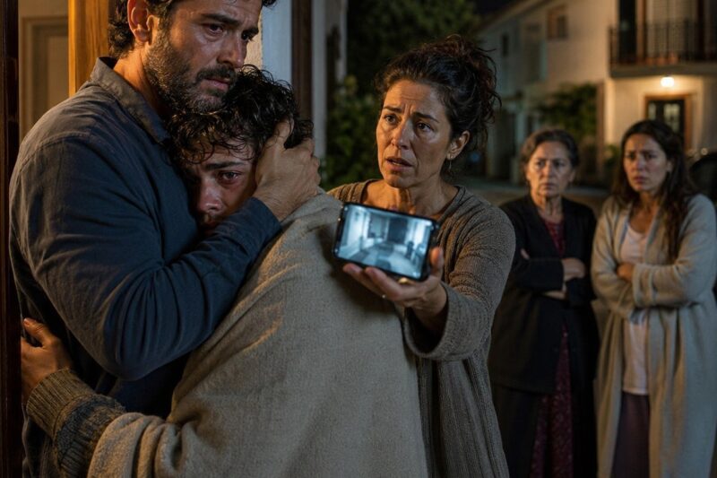 Dejé a mi hijo llorando en casa de su abuela porque mi esposa dijo que lo estaba consintiendo… tres horas después, una vecina me llamó y el vídeo de seguridad destruyó mi matrimonio