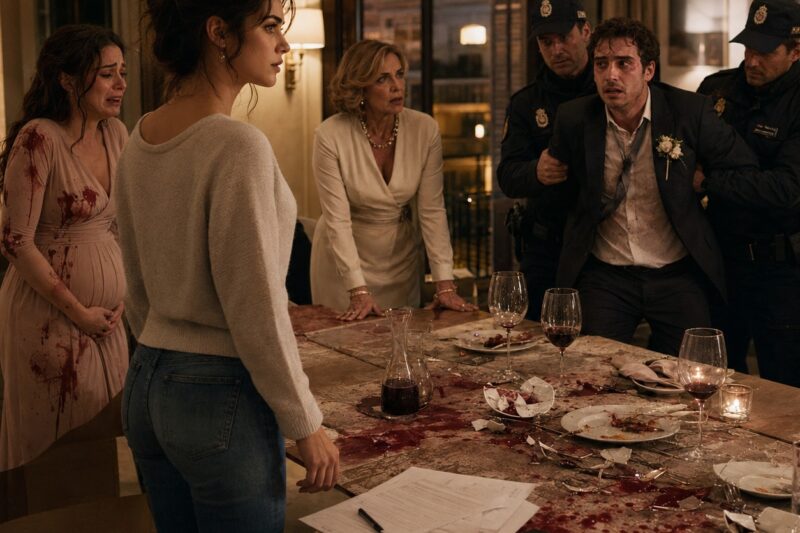 En mi noche de bodas escuché a mi suegra planear cómo robarme el piso y entregarle mi marido a su amante embarazada… pero ninguno imaginó quién era realmente mi padre ni la grabación que iba a destruirlos para siempre