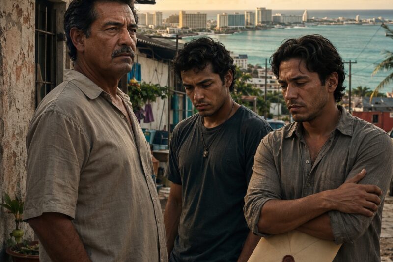 Tres hermanos compiten por el control de una cadena de hoteles en Cancún… pero el acuerdo final los obliga a vivir como pobres.