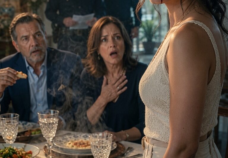 La golpeó por preguntar dónde pasó la noche… pero al sentarse a desayunar, descubrió que ella ya había preparado su caída