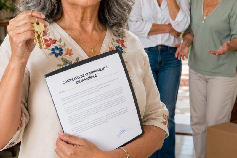 Mi hija me corrió de la casa que pagué 40 años… pero cuando llegó con la mudanza de su suegra, la llave ya no abrió