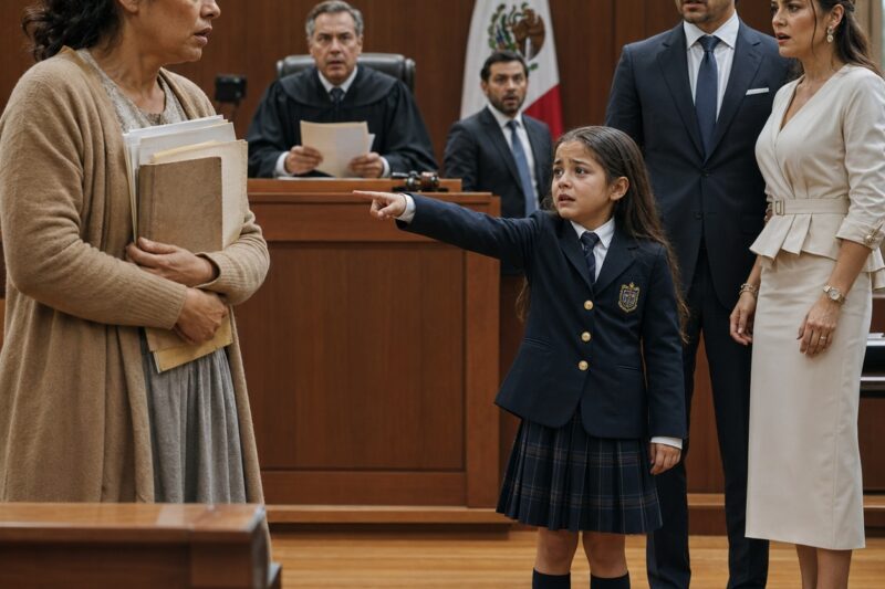 Cuando la hija de los millonarios me eligió a mí, su niñera, frente al juez, todos pensaron que había ganado una fortuna; pero esa misma noche vi unos comentarios invisibles que revelaban que la niña acabaría destruida… y que yo moriría por intentar salvarla