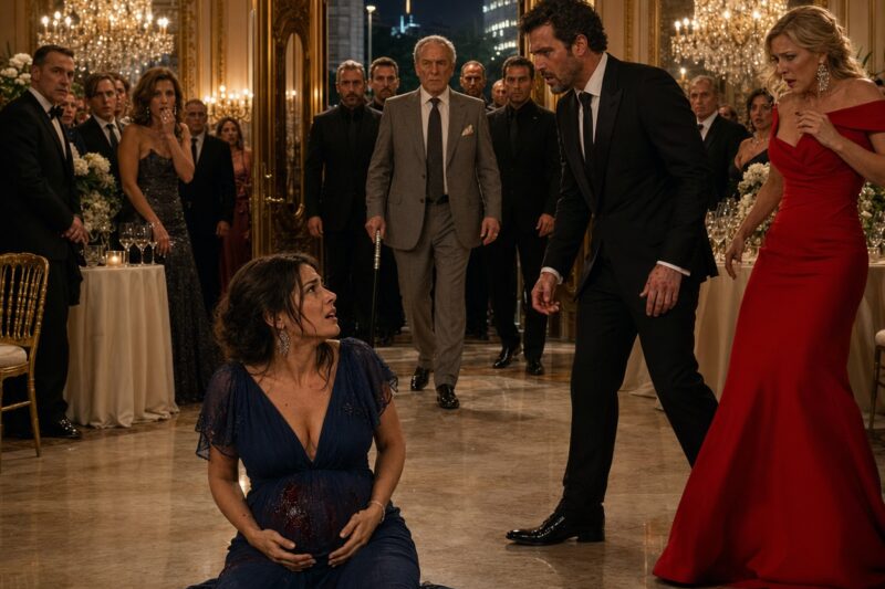 La Echó Al Suelo Embarazada Durante Una Gala En Madrid, Sin Saber Que El Hombre Más Poderoso De España Estaba A Punto De Entrar Por La Puerta Para Reclamar A Su Hija Y Destruir Su Vida Delante De Todos