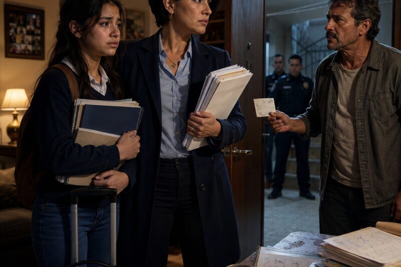 Mi padre me obligó a dejar la preparatoria para cuidar al bebé de su nueva esposa; aquella noche escapé con una maleta, pero la tía que se plantó en la puerta terminó revelando el secreto que mi familia ocultó durante años y que podía destruir a mi padre para siempre