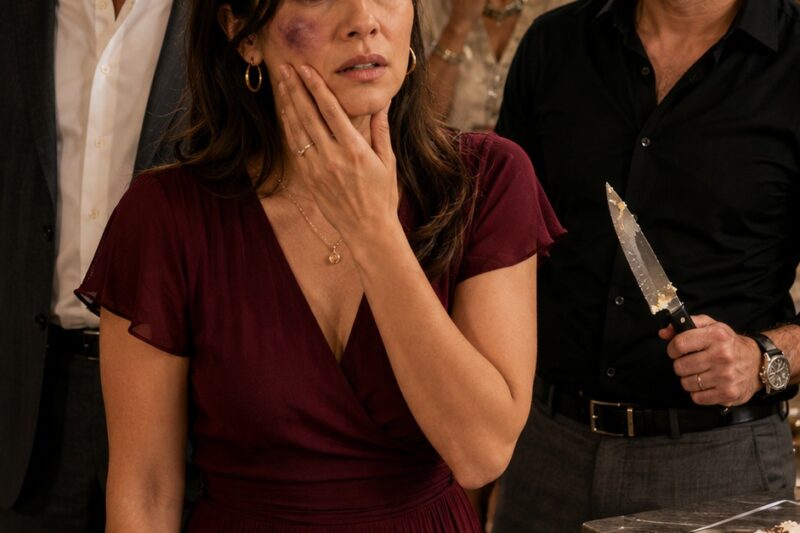 Mi esposo confesó delante de todos que me había golpeado el día de mi cumpleaños. Entonces mi suegra cayó de rodillas y reveló el secreto que convirtió mi matrimonio en una trampa mortal.